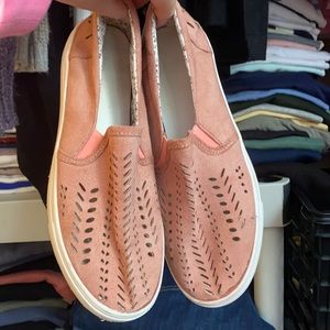 Mauve slip in shoes. I think I only wore them once